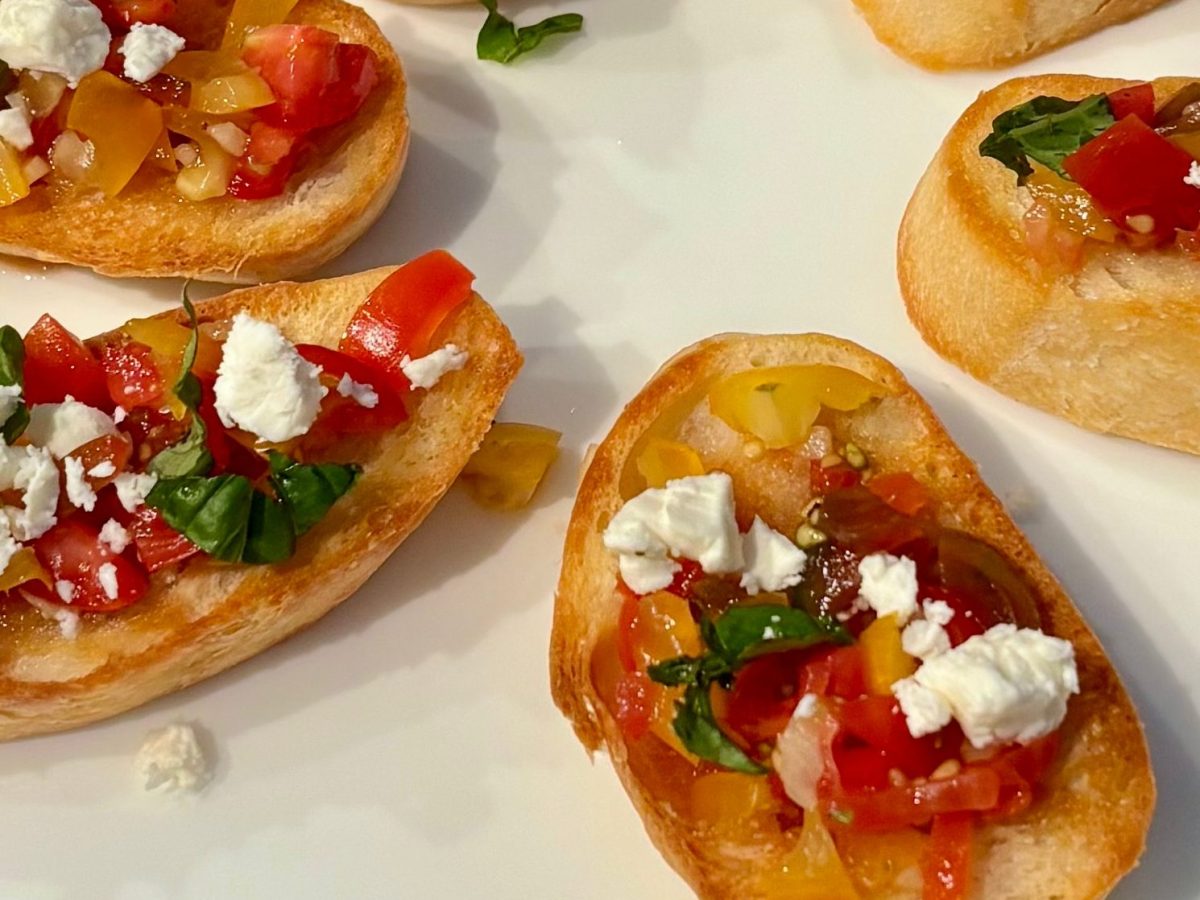 Mediterranean Crostini