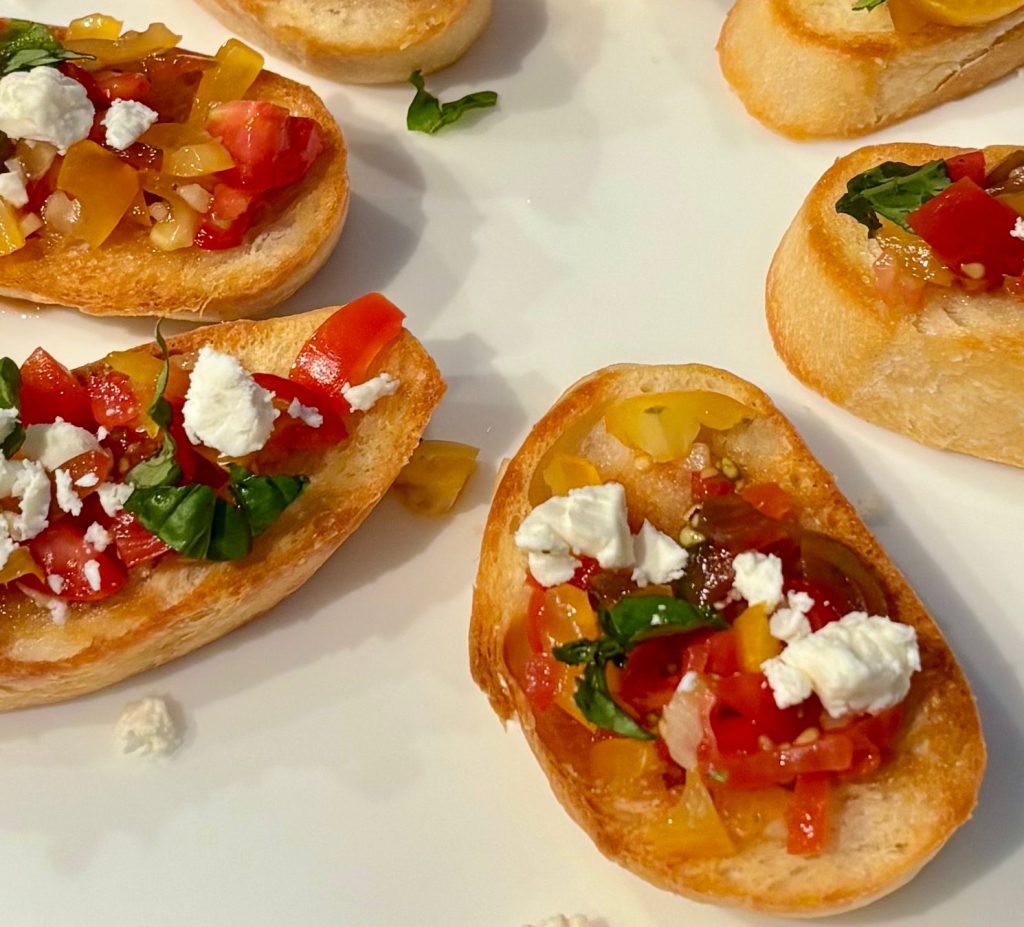 Mediterranean Crostini