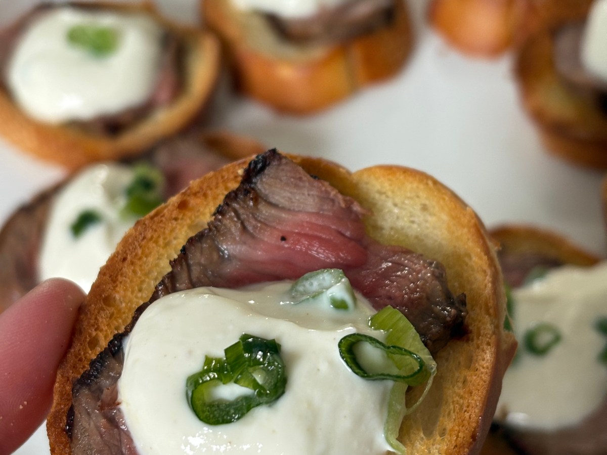 Steak Crostini